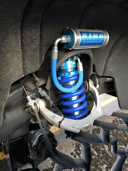 8 Inch Lift Kit 2007-2016 Chevy Silverado and GMC Sierra 4WD with Factory Cast Steel Control Arms with King Coilovers and Shocks Superlift-4