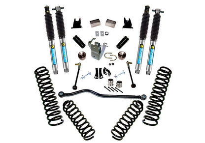 4 Inch Lift Kit 2007-2018 Jeep Wrangler JK 2 Door with Bilstein Shocks Superlift-3