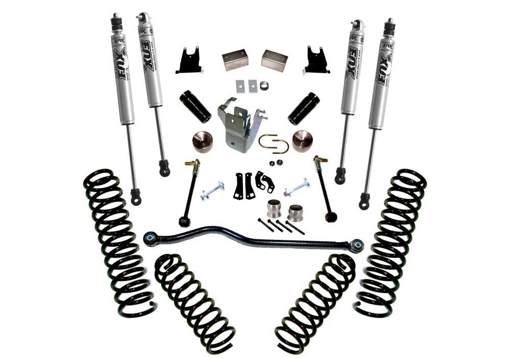 4 Inch Lift Kit 2007-2018 Jeep Wrangler JK 2 Door with Shocks Superlift-4