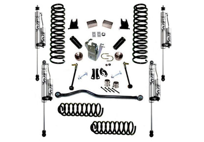 4 Inch Lift Kit 2007-2017 Jeep Wrangler JK Unlimited with Shocks Superlift-3