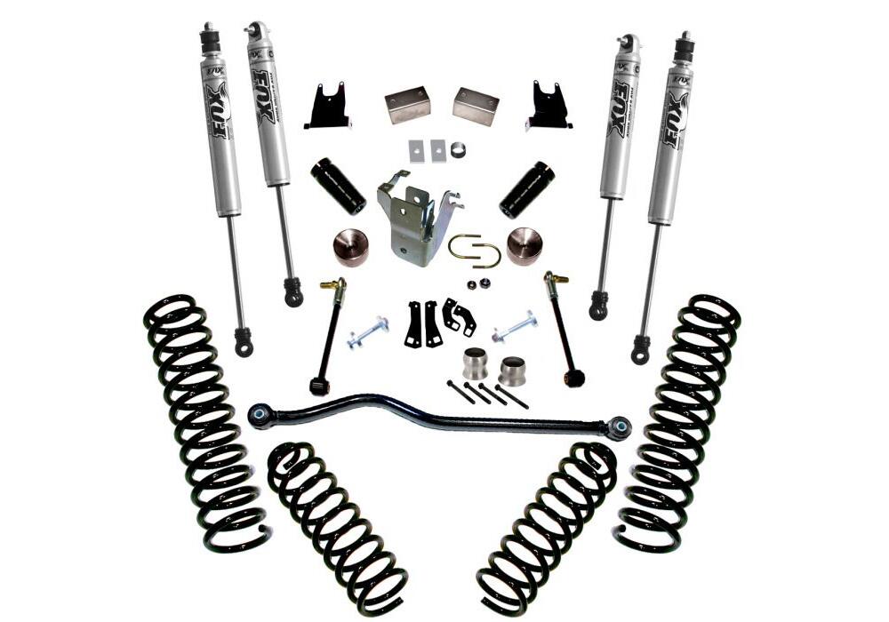 4 Inch Lift Kit 2007-2017 Jeep Wrangler JK Unlimited with Shocks Superlift-6