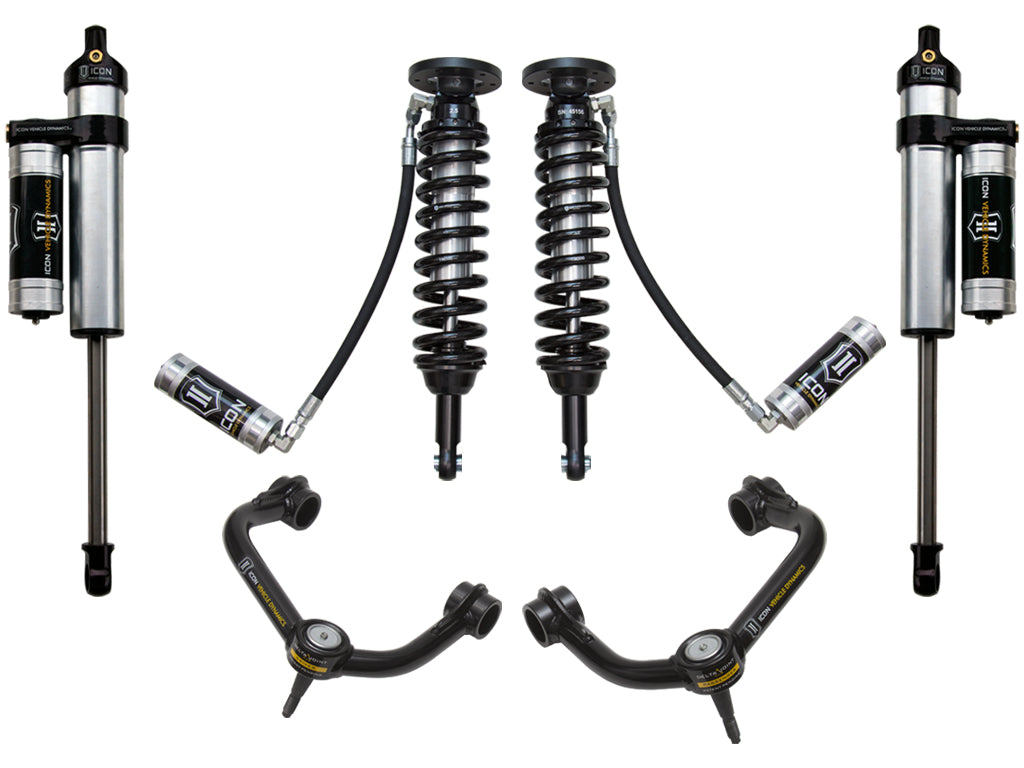 09-13 Ford F150 4WD 1.75-2.63 Inch Suspension System W Billet UCA ICON Vehicle Dynamics-2