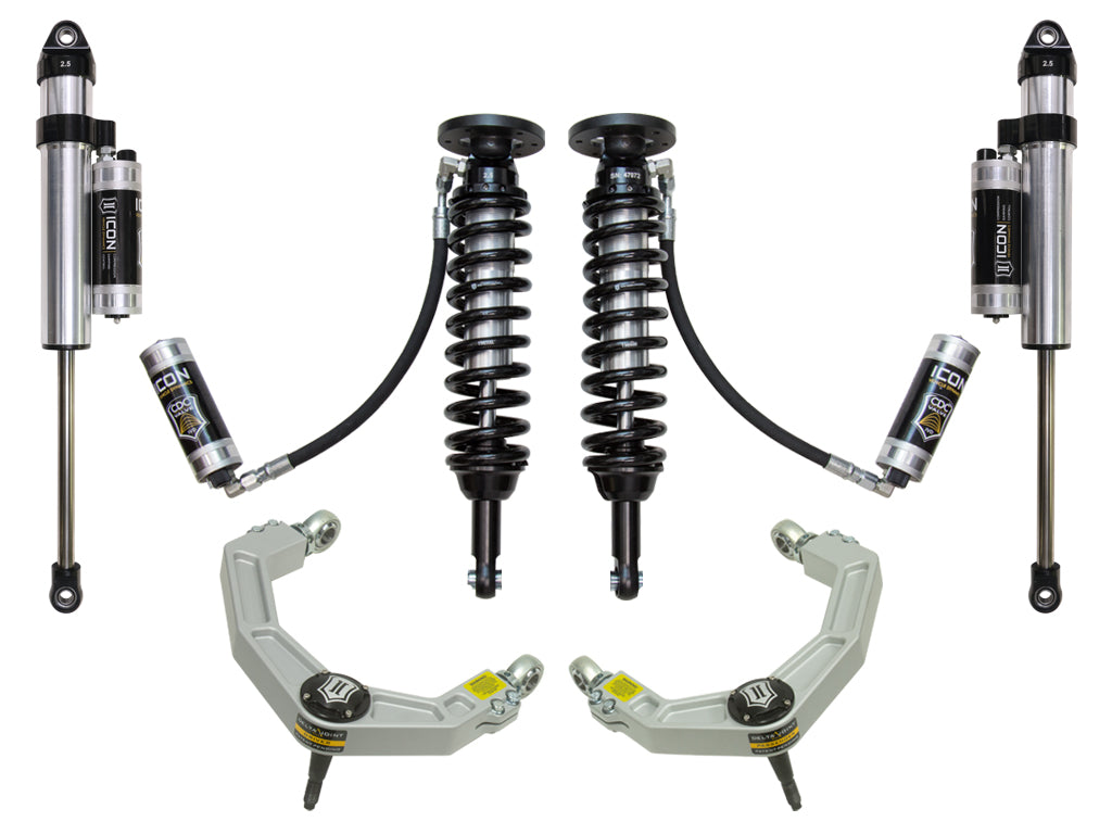 09-13 Ford F150 4WD 1.75-2.63 Inch Suspension System W Billet UCA ICON Vehicle Dynamics-1