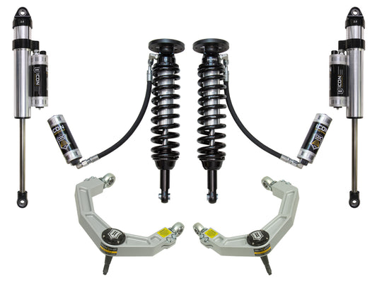 09-13 Ford F150 4WD 1.75-2.63 Inch Suspension System W Billet UCA ICON Vehicle Dynamics-1