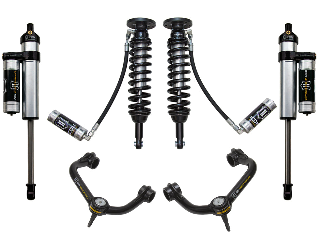 09-13 Ford F150 2WD 1.75-2.63 Inch Suspension System W Billet UCA ICON Vehicle Dynamics-2