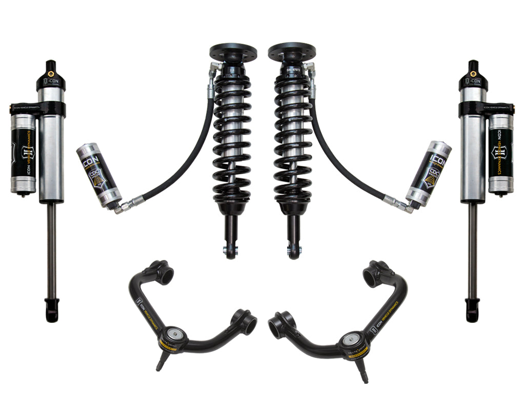 09-13 Ford F150 2WD 1.75-2.63 Inch Suspension System W Billet UCA ICON Vehicle Dynamics
