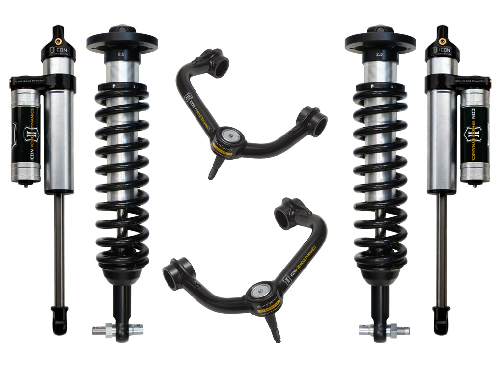 2014 Ford F150 4WD 0-2.63 Inch Suspension System ICON Vehicle Dynamics