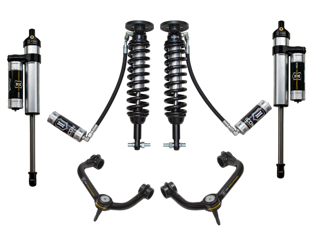 2014 Ford F150 4WD 1.75-2.63 Inch Suspension System W Billet UCA ICON Vehicle Dynamics-2