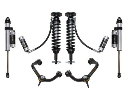 2014 Ford F150 4WD 1.75-2.63 Inch Suspension System W Billet UCA ICON Vehicle Dynamics