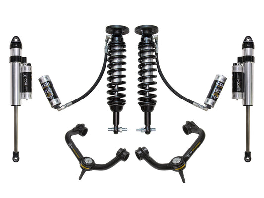 2014 Ford F150 4WD 1.75-2.63 Inch Suspension System W Billet UCA ICON Vehicle Dynamics
