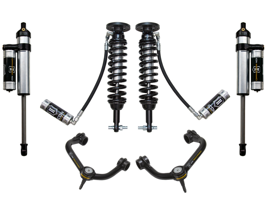 2014 Ford F150 2WD 1.75-2.63 Inch Suspension System W Billet UCA ICON Vehicle Dynamics-2