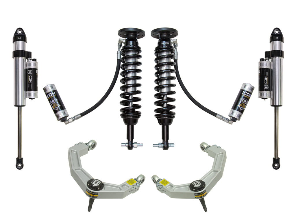2014 Ford F150 2WD 1.75-2.63 Inch Suspension System W Billet UCA ICON Vehicle Dynamics-1