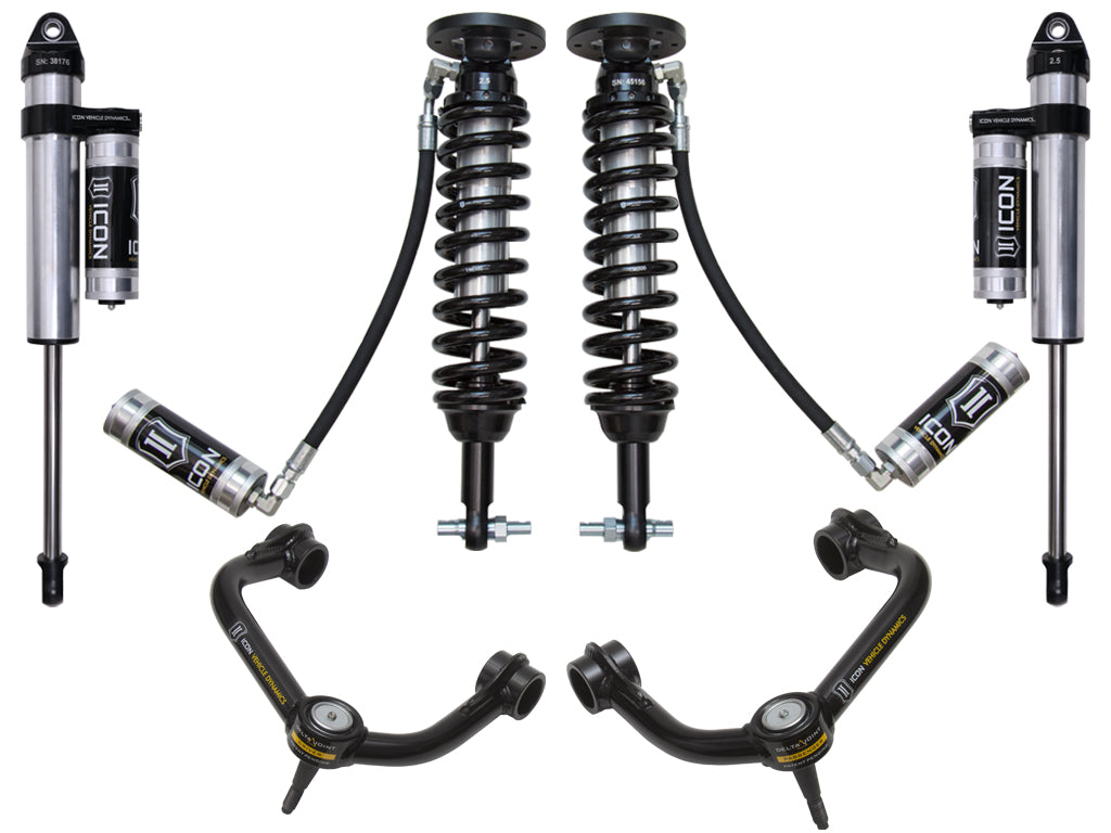 2015-2020 Ford F150 2WD 1.75-3 Inch Suspension System W Billet UCA ICON Vehicle Dynamics-2