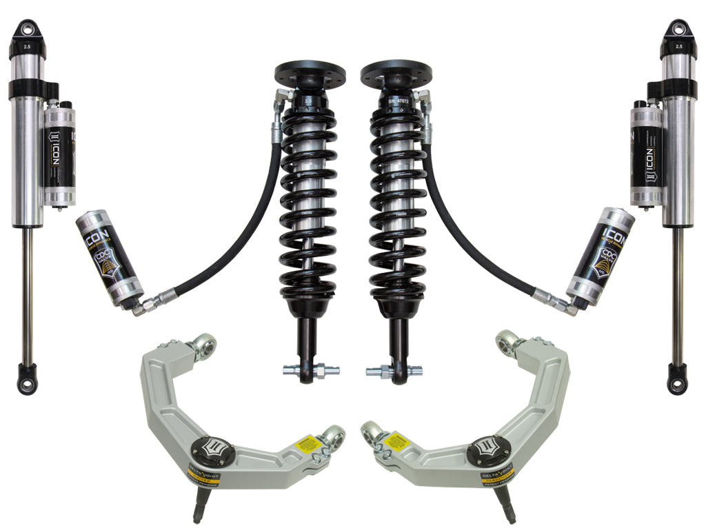 2015-2020 Ford F150 2WD 1.75-3 Inch Suspension System W Billet UCA ICON Vehicle Dynamics-1