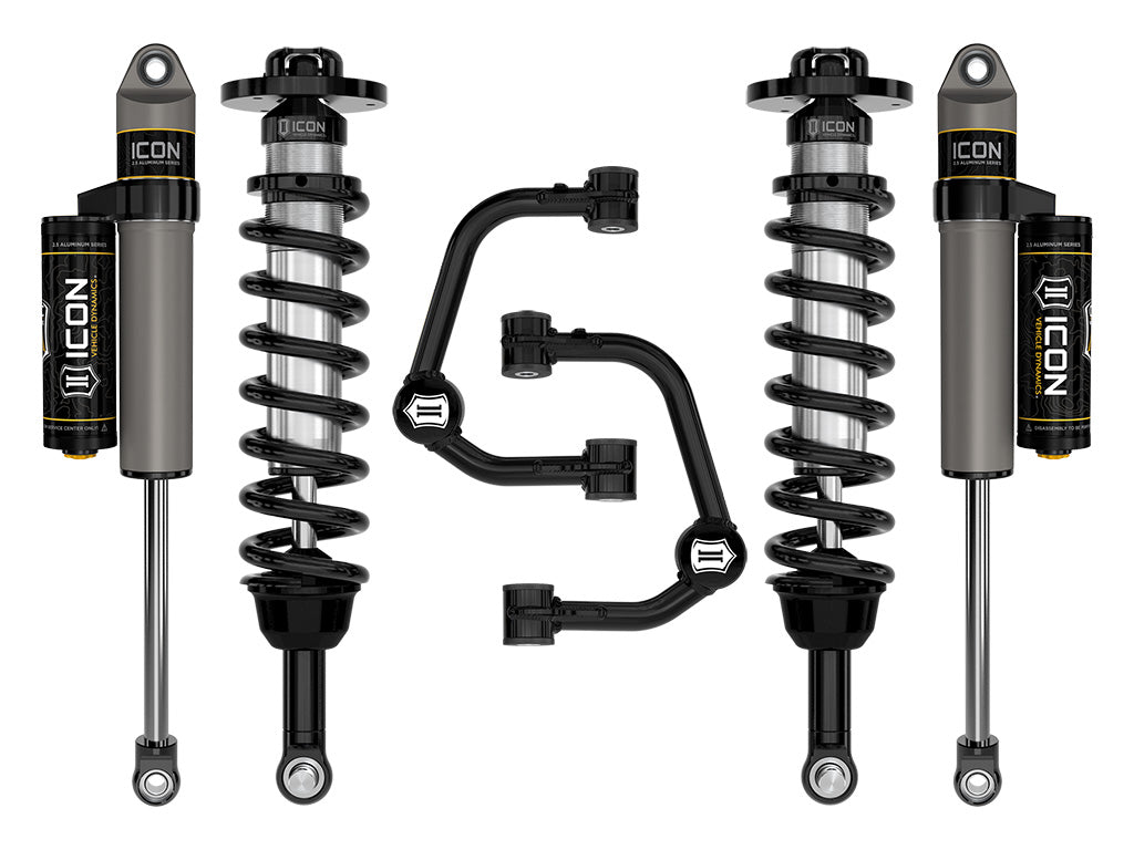 2021-2023 Ford F-150 4WD 2.75-3.5 Inch Lift Stage 2 Suspension System Tubular UCA | 2021-2024 Ford F-150 4WD 2.75-3.5 Inch Lift Stage 2 Suspension System Tubular ICON Vehicle Dynamics-5