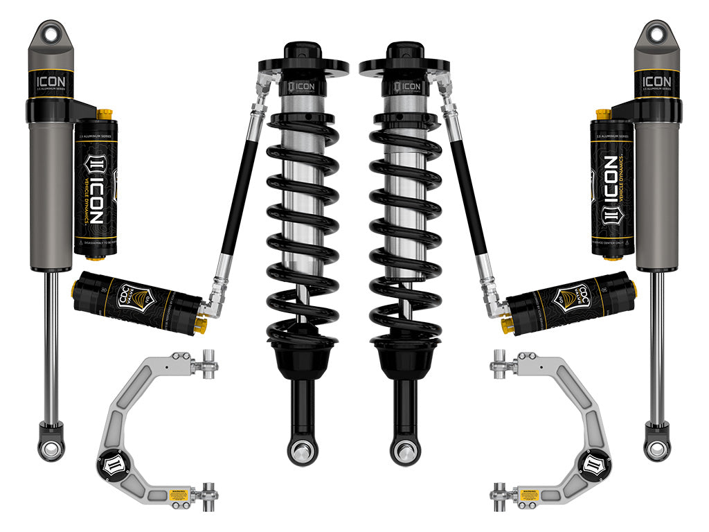 2021-2024 Ford F-150 4WD 2.75-3.5 Inch Lift Suspension System Billet ICON Vehicle Dynamics-29