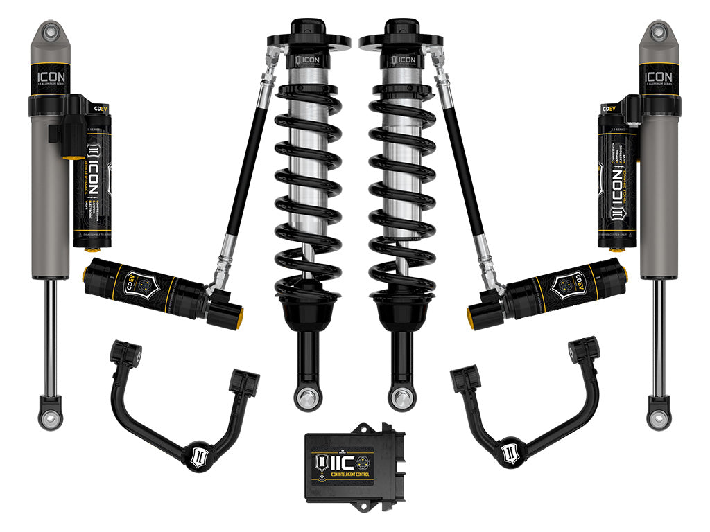 2021-2024 Ford F-150 4WD 2.75-3.5 Inch Lift Suspension System Billet ICON Vehicle Dynamics-13