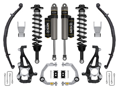 2021-2024 Ford F-150 4WD 3.5-4.5 Inch Lift Suspension System Tubular ICON Vehicle Dynamics-117