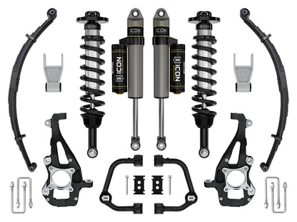 2021-2024 Ford F-150 4WD 3.5-4.5 Inch Lift Suspension System Tubular ICON Vehicle Dynamics-123