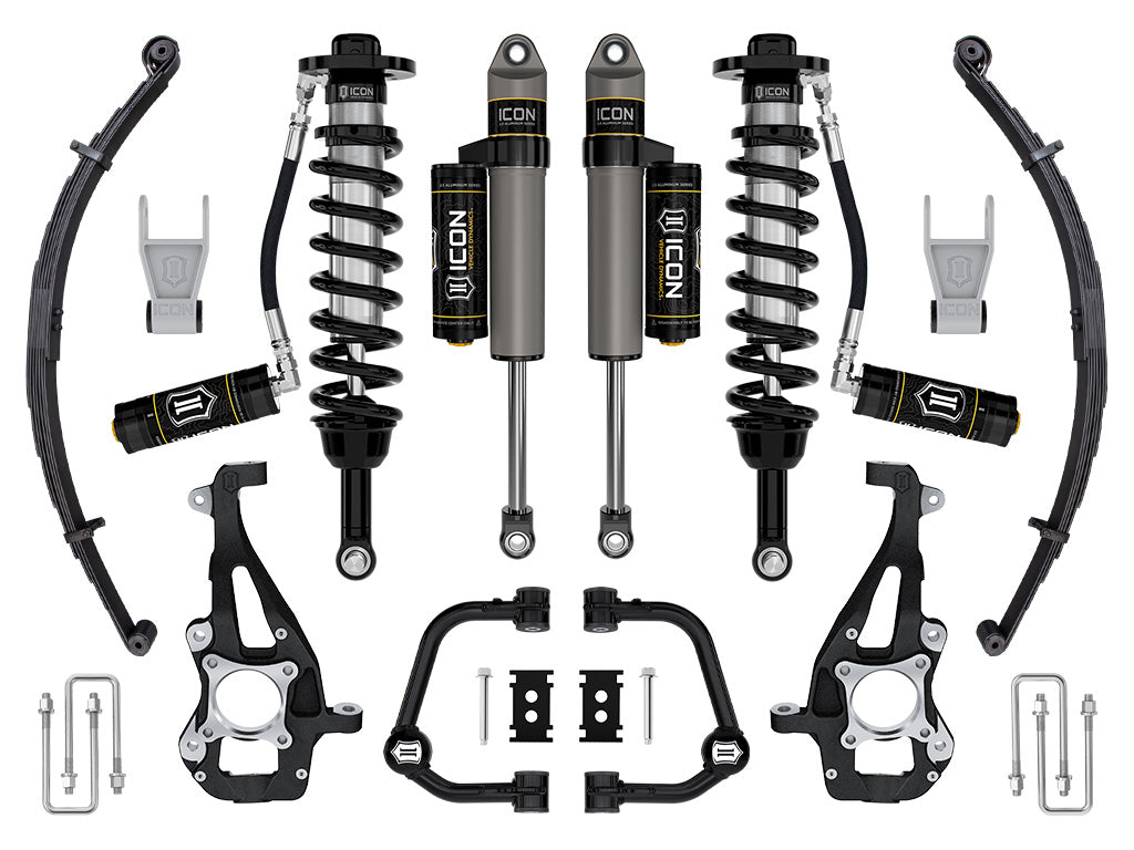 2021-2024 Ford F-150 4WD 3.5-4.5 Inch Lift Suspension System Tubular ICON Vehicle Dynamics-99