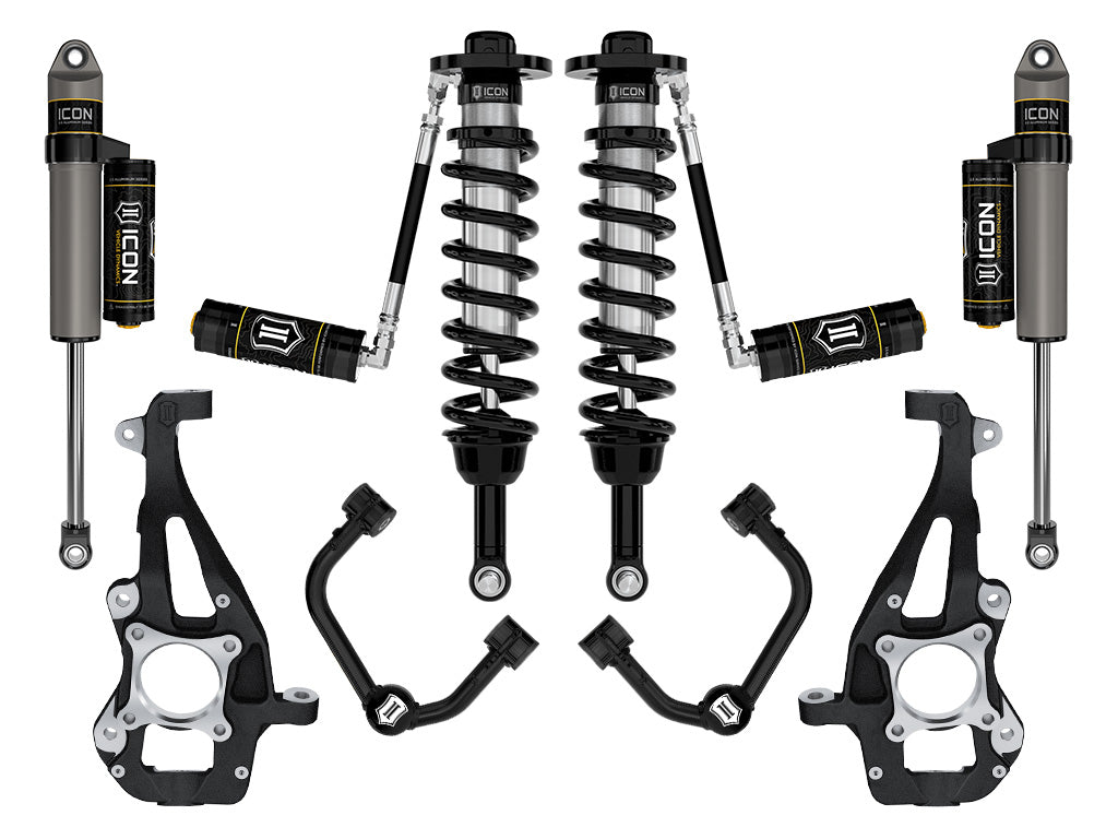 2021-2024 Ford F-150 4WD 3.5-4.5 Inch Lift Suspension System Tubular ICON Vehicle Dynamics-105