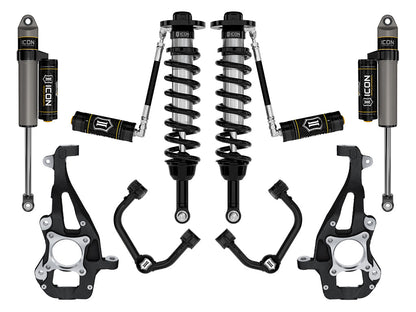 2021-2024 Ford F-150 4WD 3.5-4.5 Inch Lift Suspension System Tubular ICON Vehicle Dynamics-105