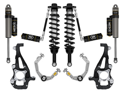 2021-2024 Ford F-150 4WD 3.5-4.5 Inch Lift Suspension System Tubular ICON Vehicle Dynamics-111