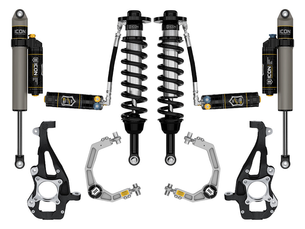 2021-2024 Ford F-150 4WD 3.5-4.5 Inch Lift Suspension System Tubular ICON Vehicle Dynamics-63