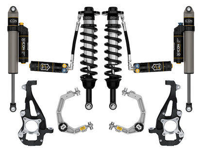 2021-2024 Ford F-150 4WD 3.5-4.5 Inch Lift Suspension System Tubular ICON Vehicle Dynamics-63