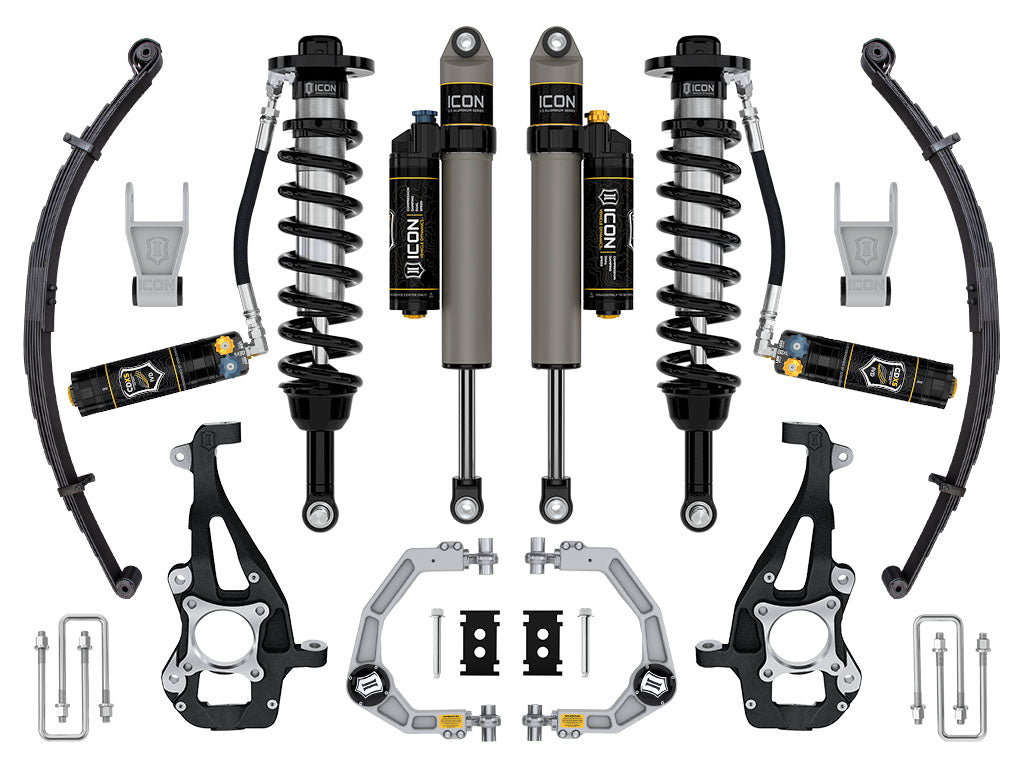 2021-2024 Ford F-150 4WD 3.5-4.5 Inch Lift Suspension System Tubular ICON Vehicle Dynamics-57