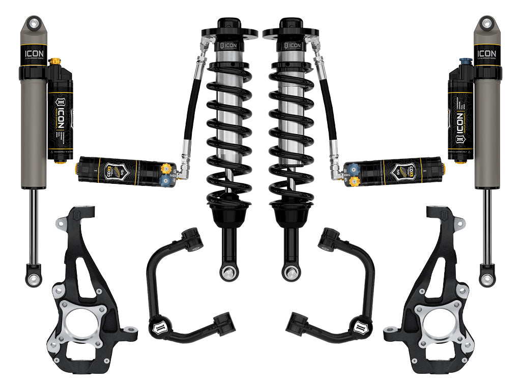 2021-2024 Ford F-150 4WD 3.5-4.5 Inch Lift Suspension System Tubular ICON Vehicle Dynamics-51
