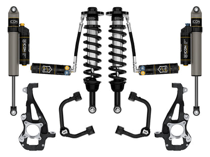 2021-2024 Ford F-150 4WD 3.5-4.5 Inch Lift Suspension System Tubular ICON Vehicle Dynamics-51