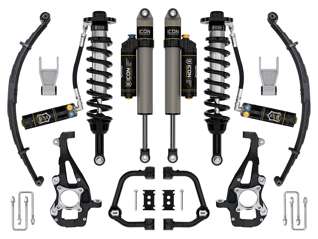 2021-2024 Ford F-150 4WD 3.5-4.5 Inch Lift Suspension System Tubular ICON Vehicle Dynamics-45