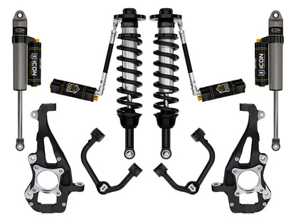 2021-2024 Ford F-150 4WD 3.5-4.5 Inch Lift Suspension System Tubular ICON Vehicle Dynamics-81