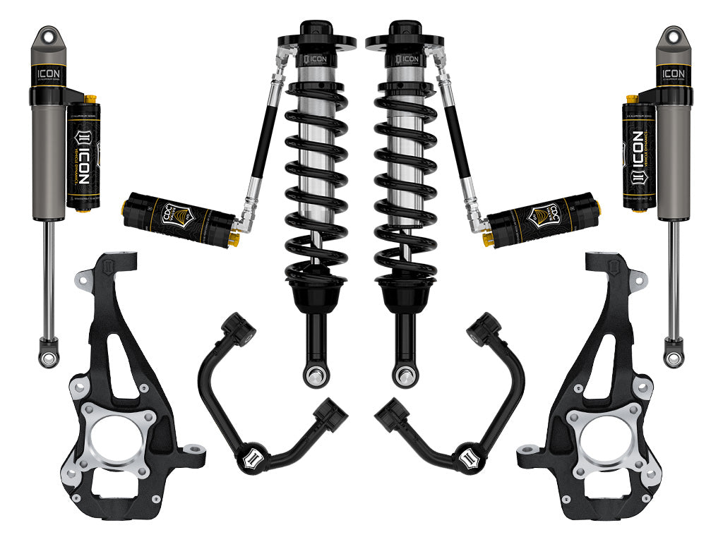 2021-2024 Ford F-150 4WD 3.5-4.5 Inch Lift Suspension System Tubular ICON Vehicle Dynamics-81