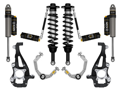 2021-2024 Ford F-150 4WD 3.5-4.5 Inch Lift Suspension System Tubular ICON Vehicle Dynamics-87