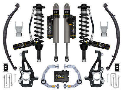 2021-2024 Ford F-150 4WD 3.5-4.5 Inch Lift Suspension System Tubular ICON Vehicle Dynamics-6