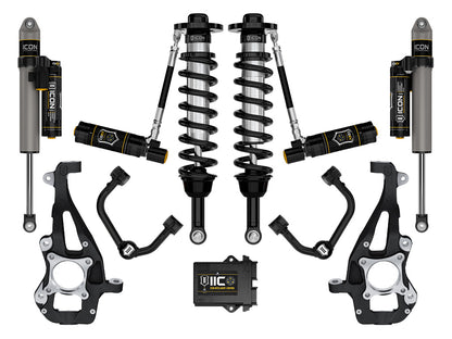 2021-2024 Ford F-150 4WD 3.5-4.5 Inch Lift Suspension System Tubular ICON Vehicle Dynamics-26