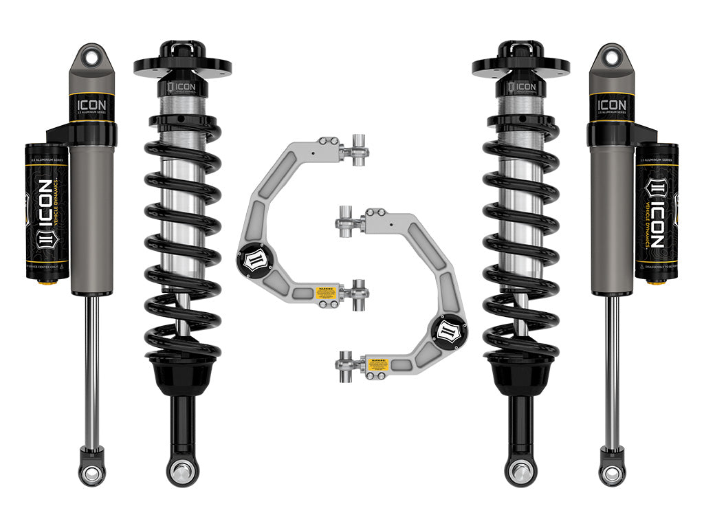 2021-2024 Ford F-150 Tremor 2.5-3 Inch Lift Suspension System Billet ICON Vehicle Dynamics-99