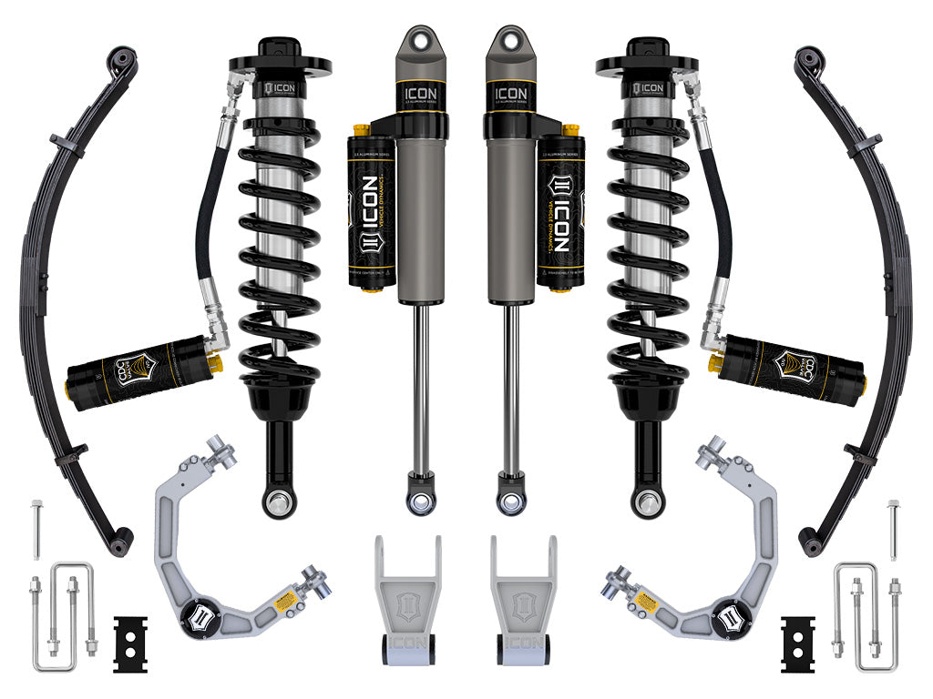 2021-2024 Ford F-150 Tremor 2.5-3 Inch Lift Suspension System Billet ICON Vehicle Dynamics-53