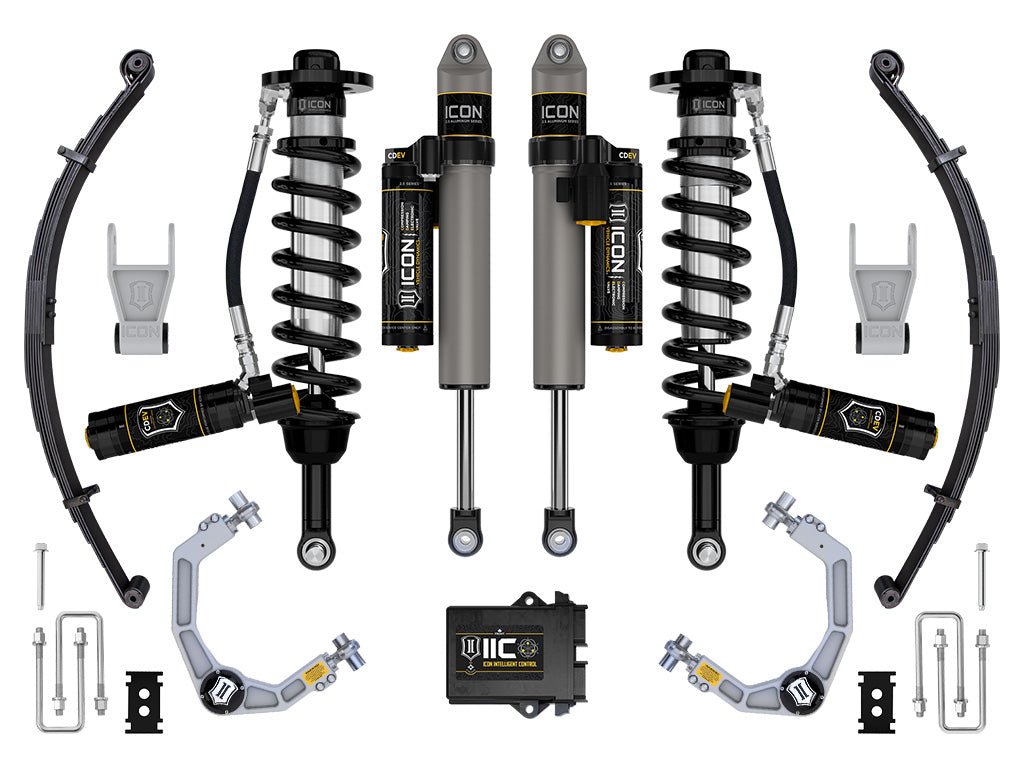 2021-2024 Ford F-150 Tremor 2.5-3 Inch Lift Suspension System Billet ICON Vehicle Dynamics-4