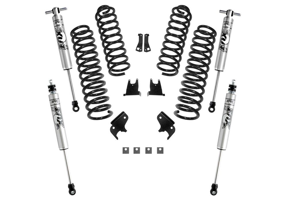2.5 Inch Lift Kit 2007-2018 Jeep Wrangler JK 4 Door with Shocks Superlift-2