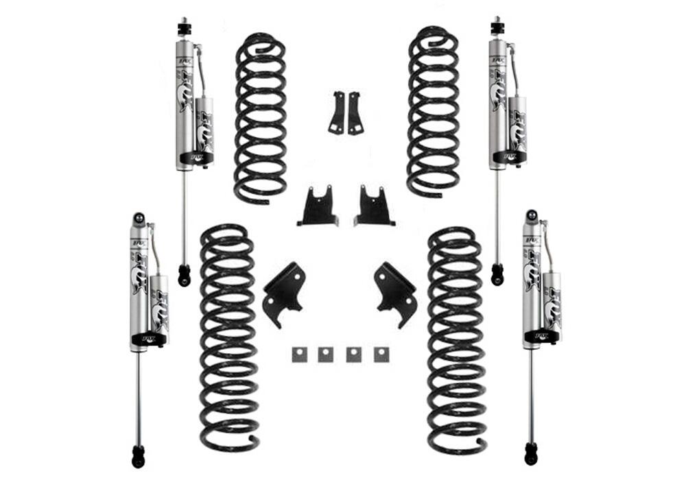 2.5 Inch Lift Kit 2007-2018 Jeep Wrangler JK 4 Door with Shocks Superlift
