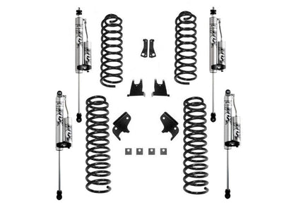 2.5 Inch Lift Kit 2007-2018 Jeep Wrangler JK 4 Door with Shocks Superlift
