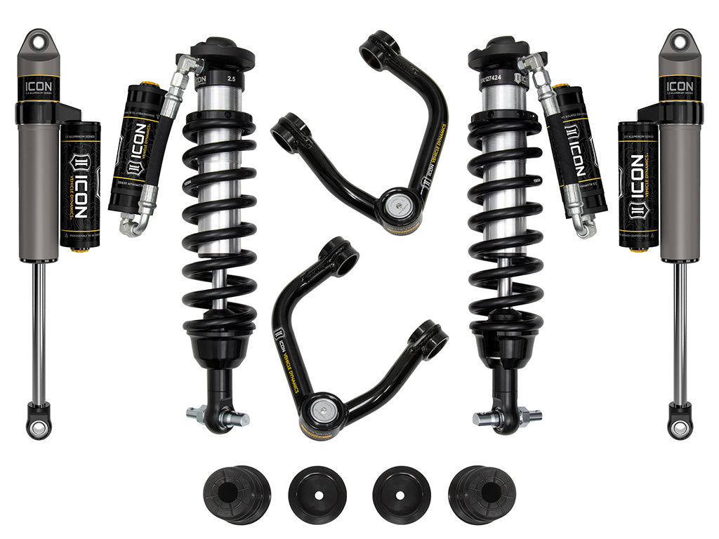 19-21 Ford Ranger 0-3.5 Inch Lift Susp System Billet UCA Al Knuckle ICON Vehicle Dynamics-30