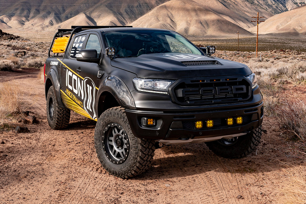 19-21 Ford Ranger 0-3.5 Inch Lift Susp System Billet UCA Al Knuckle ICON Vehicle Dynamics-22