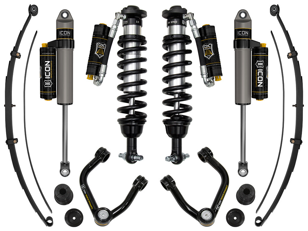 19-21 Ford Ranger 0-3.5 Inch Lift Susp System Billet UCA Al Knuckle ICON Vehicle Dynamics-6