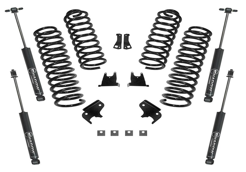 2.5 Inch Lift Kit 2007-2018 Jeep Wrangler JK 2 Door with Shocks Superlift-5