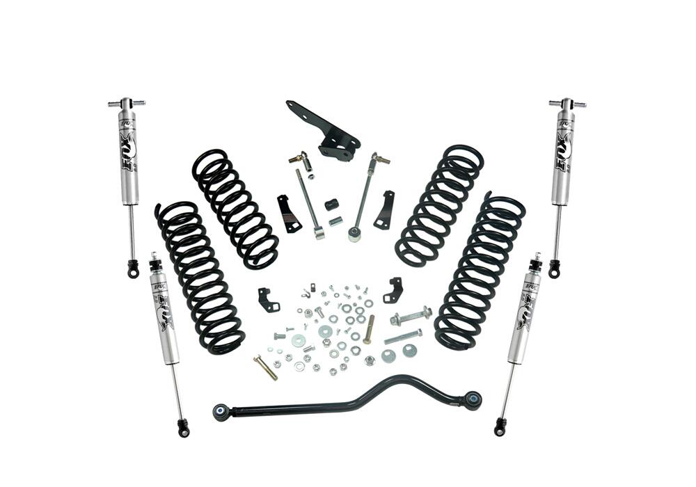 4 Inch Lift Kit 2007-2018 Jeep Wrangler JK Unlimited Standard Kit with Shocks Superlift-2