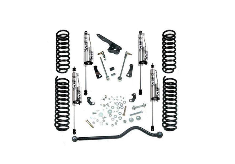 4 Inch Lift Kit 2007-2018 Jeep Wrangler JK Unlimited Standard Kit with Shocks Superlift